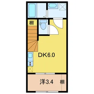 コンフォール高柳【2階】の間取り