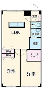 アメニティ21【4階】の間取り