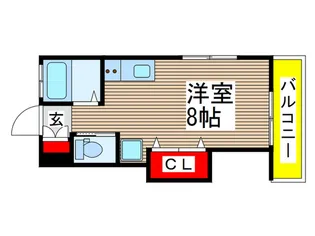 エクセレント【3階】の間取り