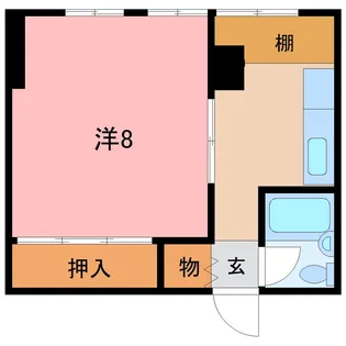 コーポ日野【1階】の間取り
