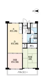URくすの木【11階】の間取り