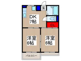 東町サンハイツ【3階】の間取り