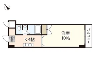 サンシャイン【2階】の間取り