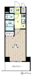 第23新井ビル【6階】の間取り