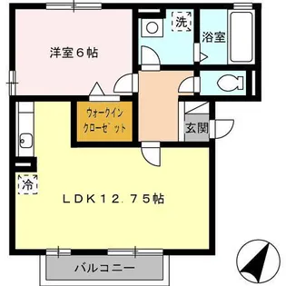 アルタグラシア【1階】の間取り