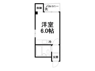 ハイツ・メンデルスゾーン【3階】の間取り