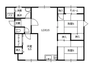 メイユール・メゾンA棟【2階】の間取り