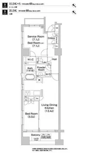 コンフォリア本駒込【2階】の間取り