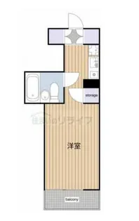 プリンセスコート赤堤【3階】の間取り