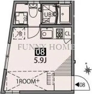 東京都世田谷区上北沢5【アパート】の間取り
