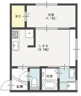 Maison de H(メゾンドアッシュ)【2階】の間取り