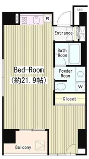 LA・RES西麻布【4階】の間取り