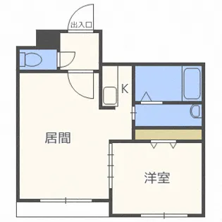 クラリス澄川【3階】の間取り