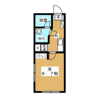 東京都品川区北品川2【マンション】の間取り