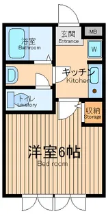 葵ハイツ【1階】の間取り