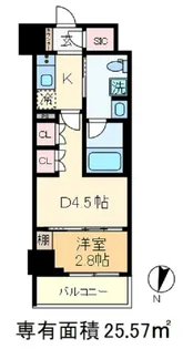 ARKMARK志茂Sta.【6階】の間取り