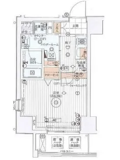ブライズ森下リベラ【10階】の間取り