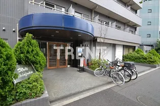 ヴェルト新宿【13階】の地図