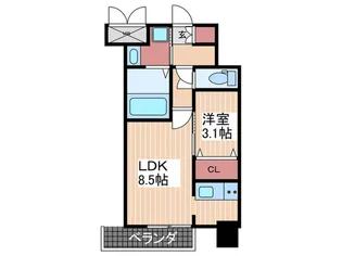 広島県呉市本通1【マンション】の間取り