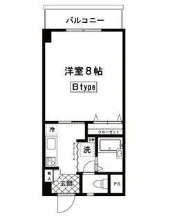 ハイツあずみ【ハイツあずみ】【3階】の間取り