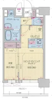 プレサンス太閤通駅前デュプル【13階】の間取り