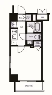東京都江東区森下5【マンション】の間取り