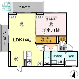 コアーズ【3階】の間取り