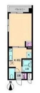 マイキャッスル東長崎【1階】の間取り