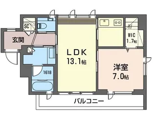 埼玉県さいたま市南区白幡5【マンション】の間取り