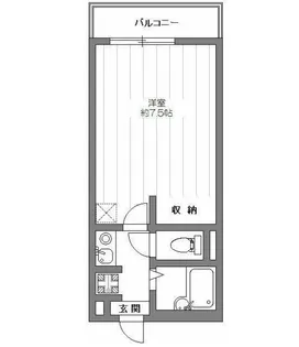 東京都杉並区宮前5【アパート】の間取り