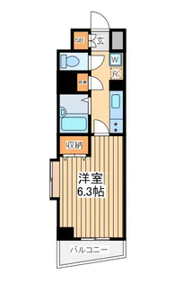 ウィルドゥ横浜南【4階】の間取り