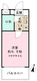 トレンタハウス桜新町【4階】の間取り