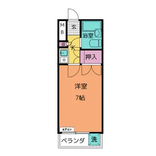 アシスト平針【2階】の間取り