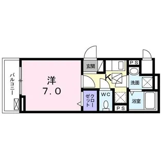 パークハイム常盤台【1階】の間取り