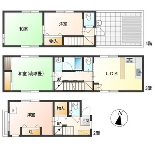 サンプラザビルの間取り