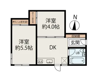 竹の塚ショッピングセンター【3階】の間取り