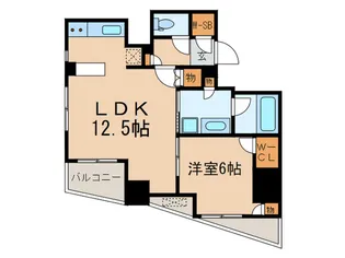 ザパークハウスアーバンス文京小石川【3階】の間取り