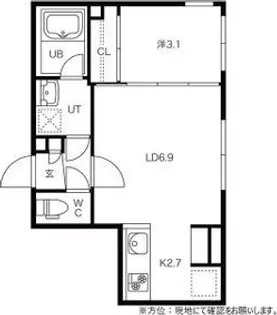 北海道札幌市北区北二十八条西7【マンション】の間取り