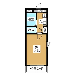 鳴門屋ビル【3階】の間取り