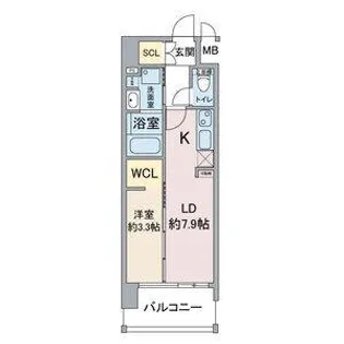 Thames garden place【11階】の間取り
