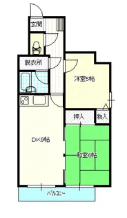トーカンマンション長田町【8階】の間取り