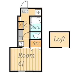 神奈川県横浜市保土ヶ谷区西谷1【アパート】の間取り
