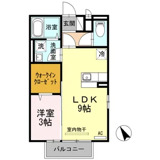 アークトゥルス【2階】の間取り
