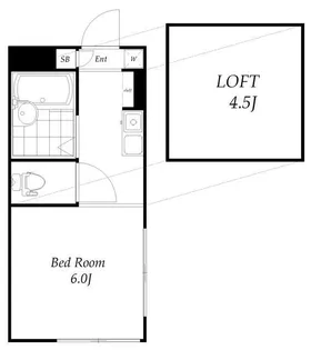 クレールアルブル妙蓮寺【1階】の間取り