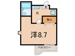 フラワ-ガーデン【2階】の間取り