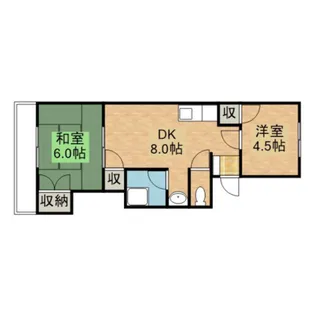 コーポ角田【3階】の間取り