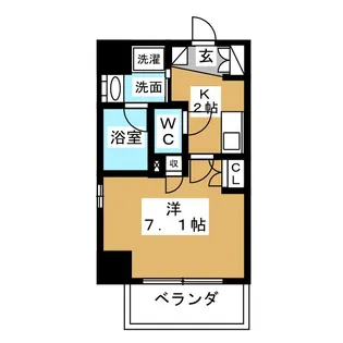 アーバン錦【9階】の間取り