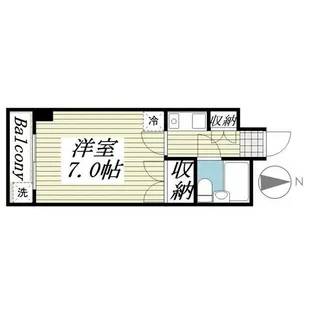 東が丘ハイツ【1階】の間取り