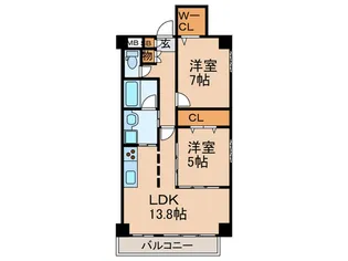 Plaisir Sakai【4階】の間取り