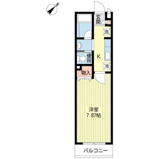 ファーレー椿森【1階】の間取り